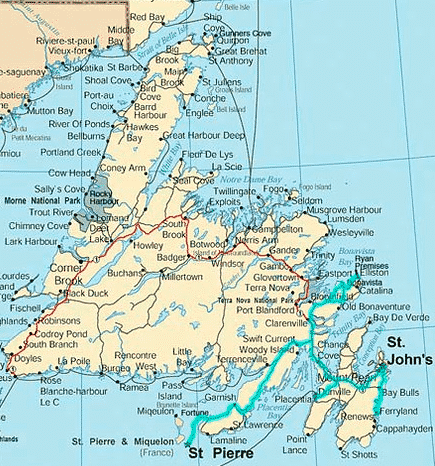 Newfoundlandmap